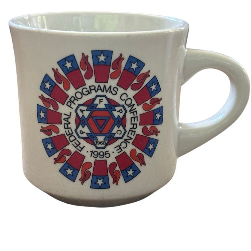 Vintage 1995 PAFPC Federal Programs Conference Coffee Mug - PA Teacher History